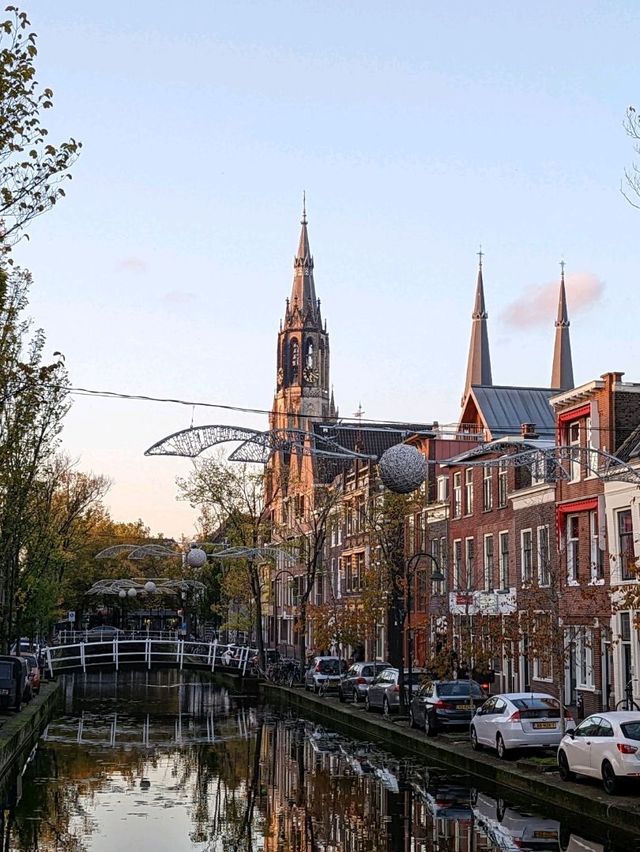 😍 Enjoy the tranquility in Delft - a cute little Dutch city 🇳🇱