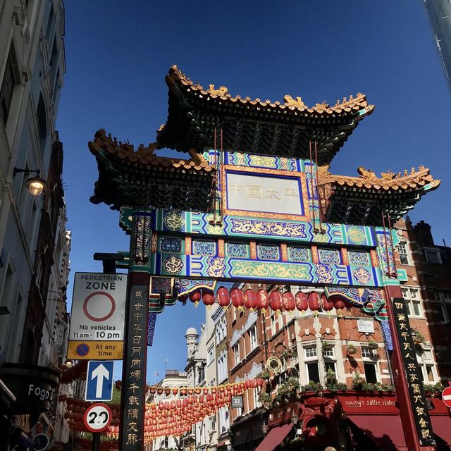 Love the lanterns here in Chinatown, London 