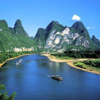 Li River cruise 