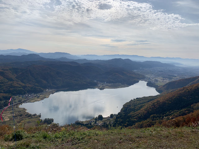 長野県　青木湖