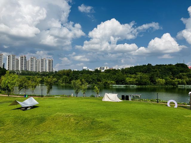 Oh so green! Yueshan Lake, Jinyang, Guiyang 