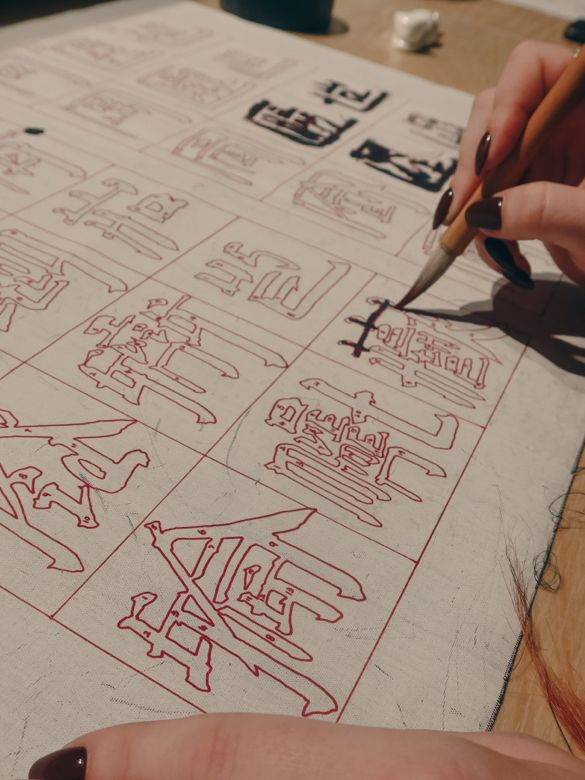 Calligraphy in Shanghai, China🇨🇳✈️