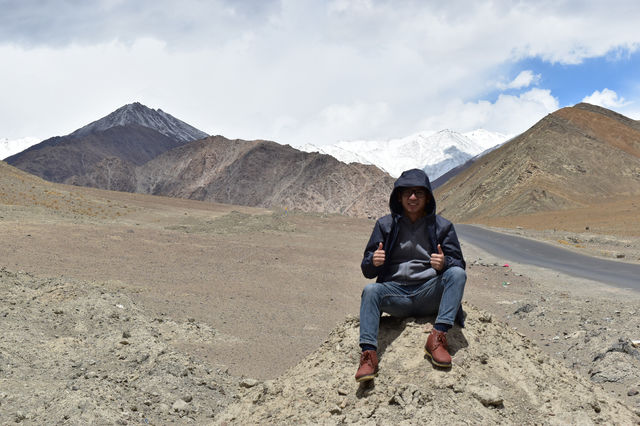 Magnetic Hill in leh ladakh india