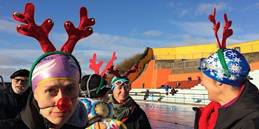 Portishead Popsicle 2023 - festive cold water swimming gala | Portishead Open Air Pool