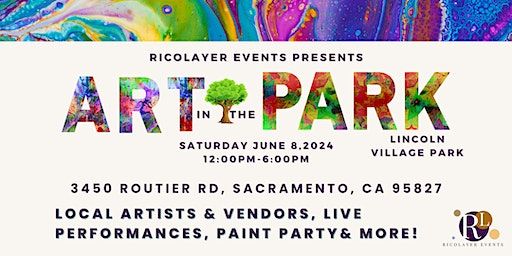 RicoLayer Events: Artist Showcase | Lincoln Village Park