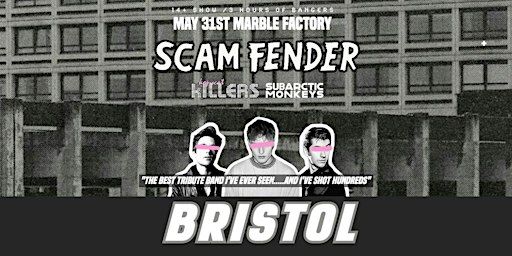Sam Fender Tribute Band - Bristol Marble Factory - May 31st 2024 | Marble Factory