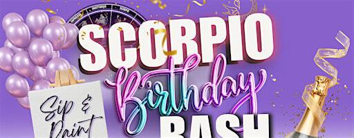 Scorpio Birthday Bash Sip & Paint | Belle Station