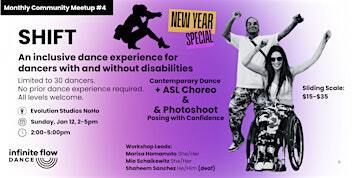 SHIFT: An inclusive dance event for dancers with and without disabilities | Evolution Studios