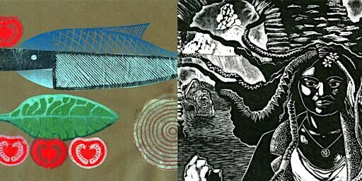 Print Making with Lino delivered by Emily Johns | Art in the Park, Arts on Prescription