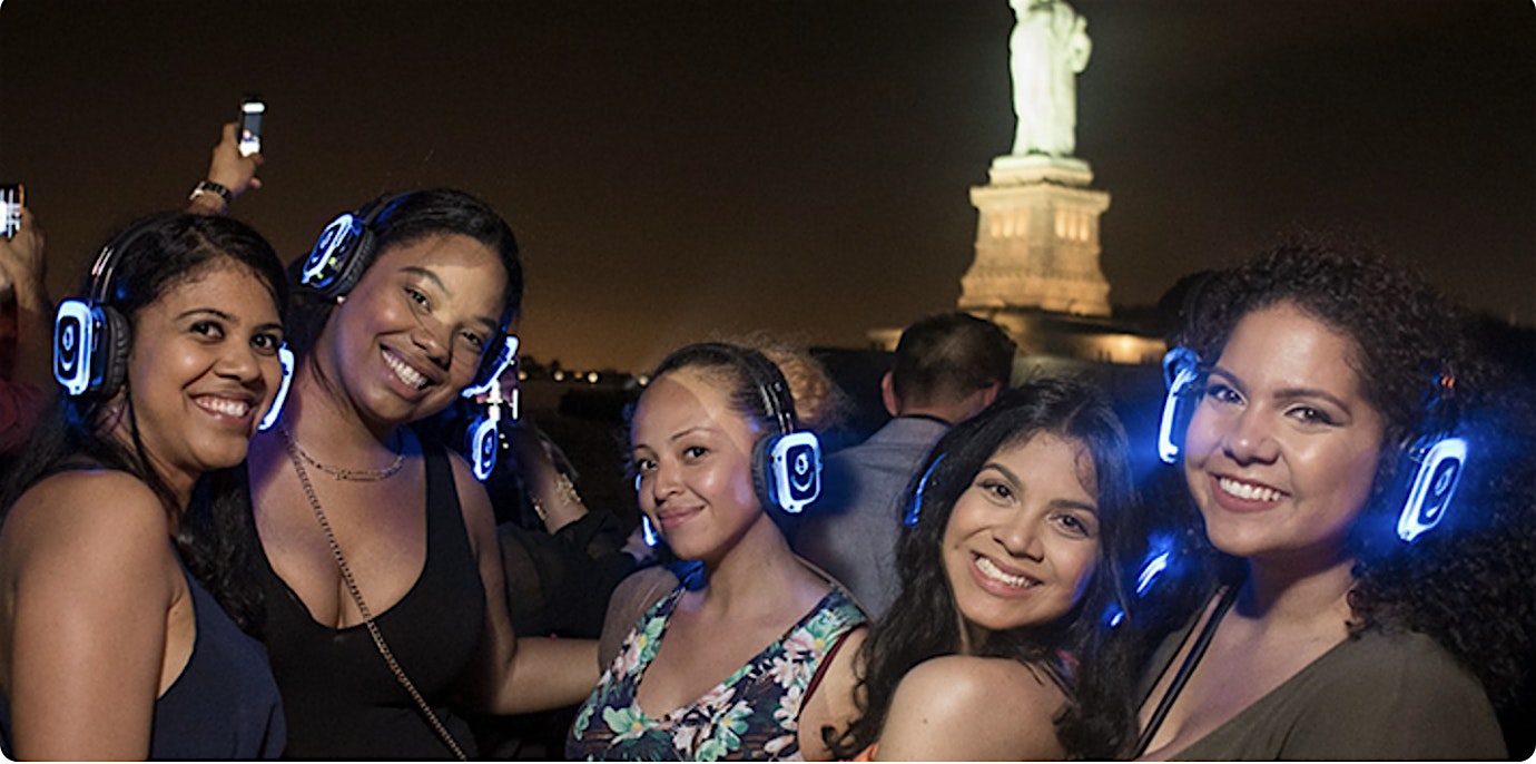 Midnight Booze Cruise Yacht Dance Party | The Majestic Princess Yacht at Pier 36