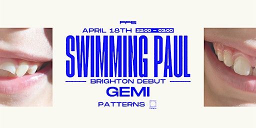 Swimming Paul - Brighton | Patterns, Brighton