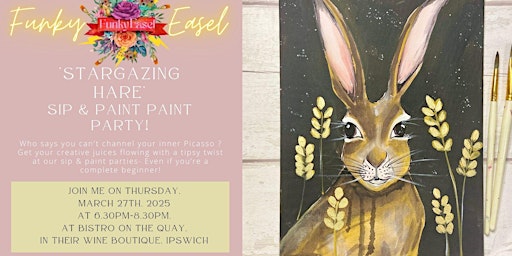 The Funky Easel Sip & Paint Party at Bistro on the Quay | Bistro on the Quay