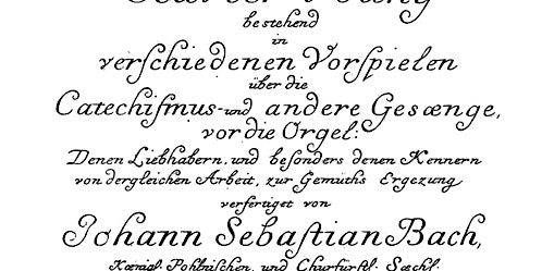 Bach op de Berg - Grote Orgelmis, meelezen met Bach | Bergkerk