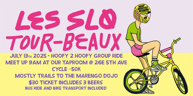 Les Slo Tour-Beaux 2025 | Hoof Hearted Brewing