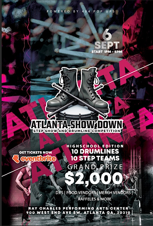 ATLANTA SHOW DOWN - Step Show & Drumline Competition | Ray Charles Performing Arts Center