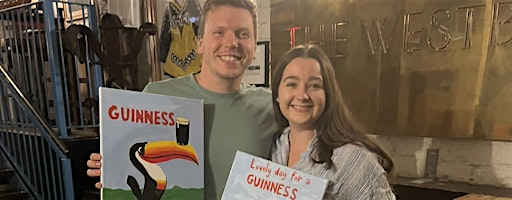 Paint & Party UK: Guinness Poster - St Helens | The Abbey, Hard Lane, Saint Helens, UK