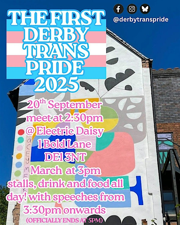 Derby Trans Pride 2025 | Electric Daisy