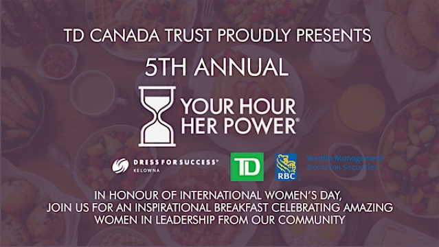 2026 Your Hour Her Power Speakers Panel & Fundraiser Breakfast | Coast Capri Hotel