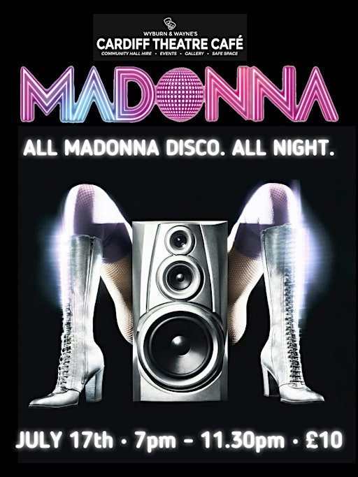 MADONNA DISCO | Cardiff Theatre Cafe at St. Andrew's