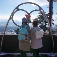 河口湖天上山公園❄️❄️