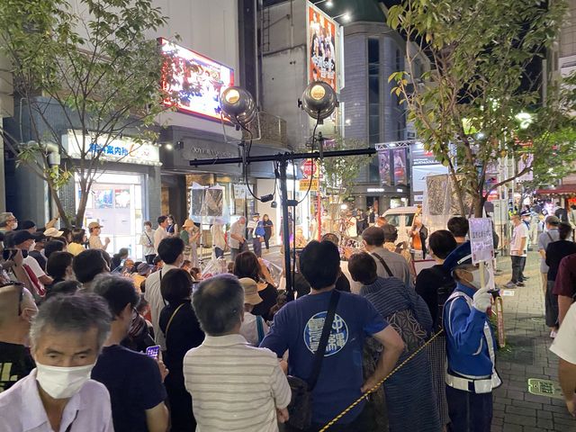 福岡中洲。秋の定番イベント『中洲jazz』(夜)