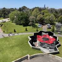 shrine of remembrance and its view 