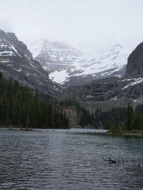 Hiking to Lake O'Hara