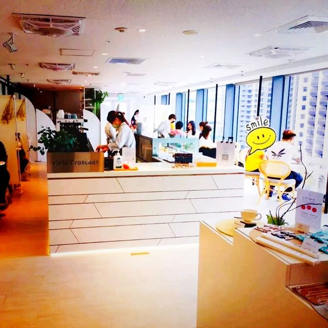 台中國家歌劇院樓上的最美窗景咖啡館😘
