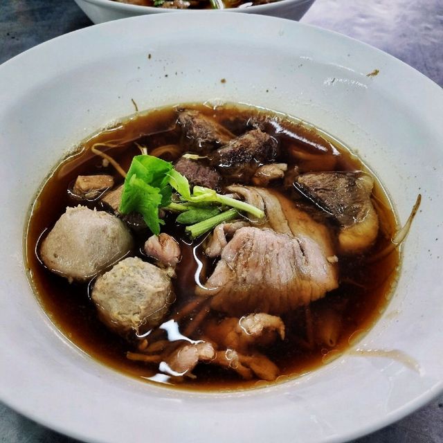 Probably one of the best beef noodles in BKK