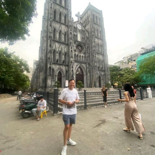 Oldest St. Joseph's Cathedral in Hanoi