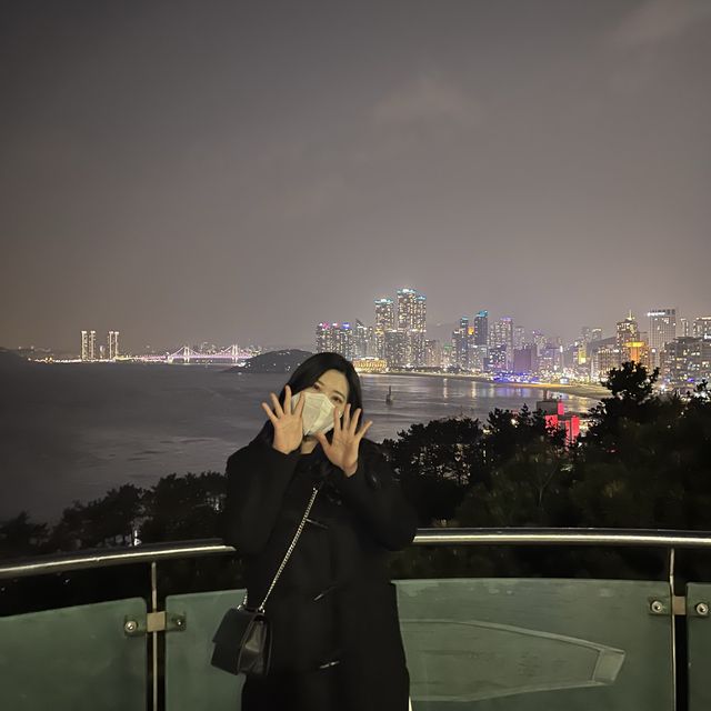 해운대 야경을 색다르게 구경하고싶다면 강추하는 해운대 달맞이길🌕🌙
