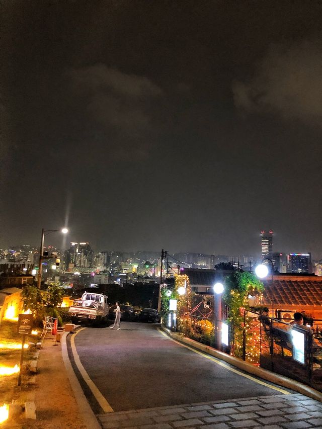 【ソウル】のんびり夜のお散歩🌙駱山公園から梨花洞壁画村まで🌙