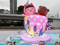 充氣Chocolate Rain裝置@灣仔海濱公園