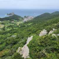 ⛰️ 바다와 하추자도 마을 전경을 바라보는, 돈대산 전망대