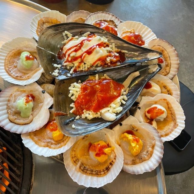 노을 보면서 조개구이 먹는 뷰 맛집 🌅⠀