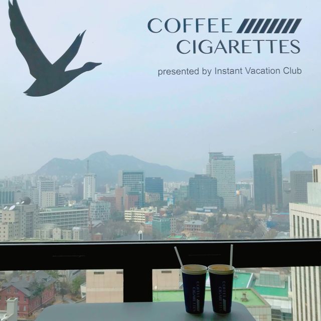 韓国/ソウル【市庁】ソウルを一望できる🕊おしゃれカフェ💙