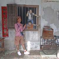 Finding mural in Penang