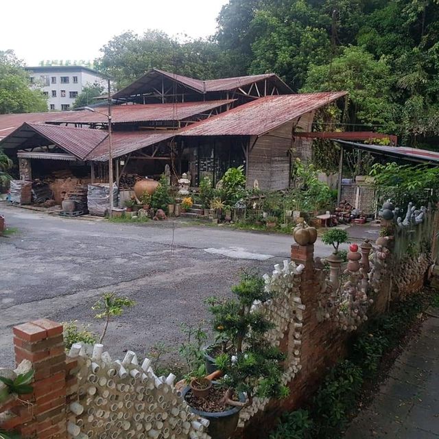 The Antique, one of a kind pottery house