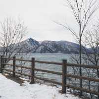 Lake Chūzenji in winter