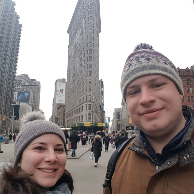 Flat Iron building in NYC