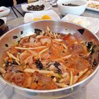 포항 영일대의 과메기와 물회 맛집, 조개2번지