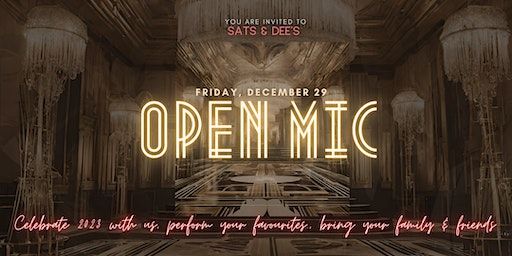 OpenMic with SatsB and Dee - Holiday Episode! | Befikre | Bar + Indian Kitchen