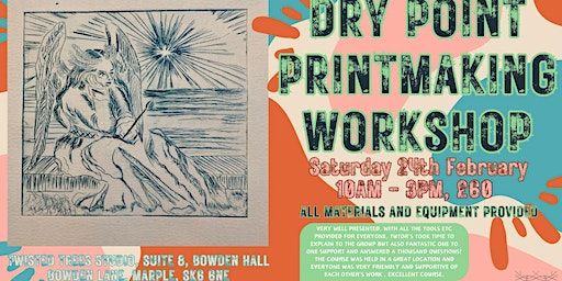 Drypoint Printmaking Workshop | Bowden Lane