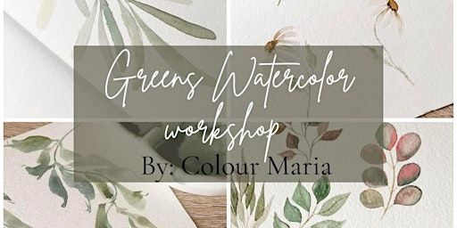 Watercolor Workshop with Colour Maria | Fleet Gift Shop