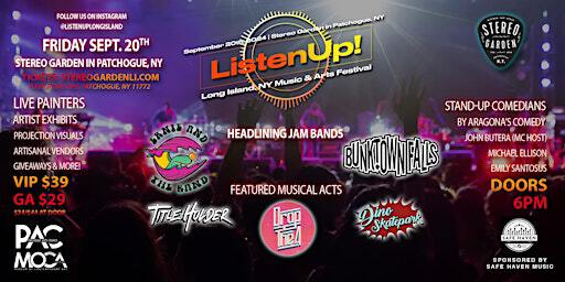 ListenUp! Music & Arts Fall Festival | Stereo Garden