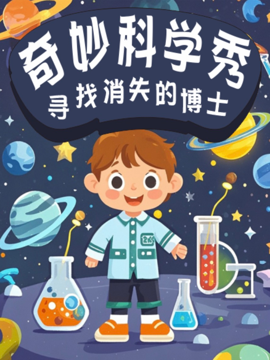 互動親子劇《奇妙科學秀》·尋找消失的博士 | @內街小劇場 | 東葛路地鐵站C出口即到｜兒童親子 | 內街小劇場