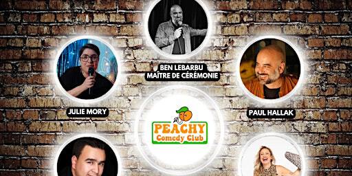 Soirée Stand Up Peachy Comedy Club | Le Petit Balcon