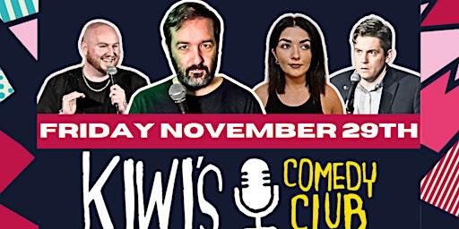 Kiwi's Comedy Club - November show! | Kiwi's Comedy Club