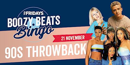 BEATS BINGO - 90s Throwback [TEA TREE PLAZA] at TGI Fridays | TGI Fridays Tea Tree Plaza