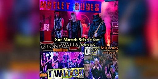 MOTLEY DUDES WITH TWITCH IN STONEWALLS HAMILTON | Stonewalls Restaurant